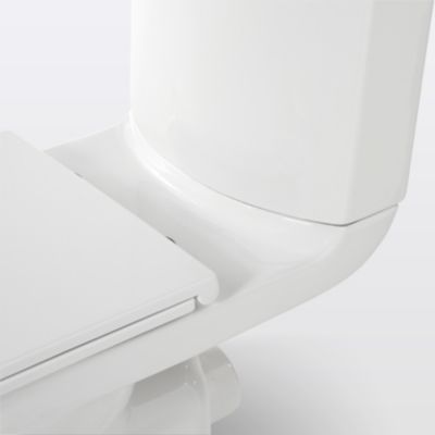 Pack WC à poser surélevé sans bride avec sortie horizontale GoodHome Cavally