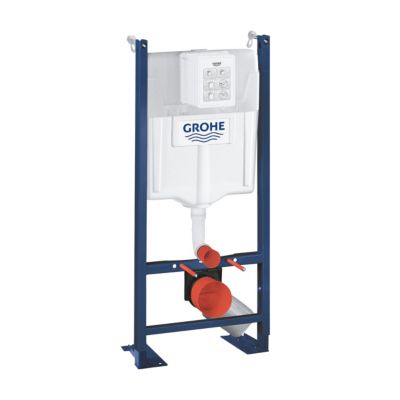 Pack WC Bâti autoportant + WC sans bride SAT Infinitio + Abattant softclose + Plaque chrome mat (ProjectInfinitio-5)