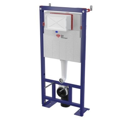 Pack WC Bâti-support Autoportant + WC SAT sans bride fixations invisibles + Abattant softclose + Plaque