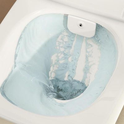 Pack WC Bâti-support Rapid SL + WC sans bride avec fonction bidet thermostatique + Plaque chrome