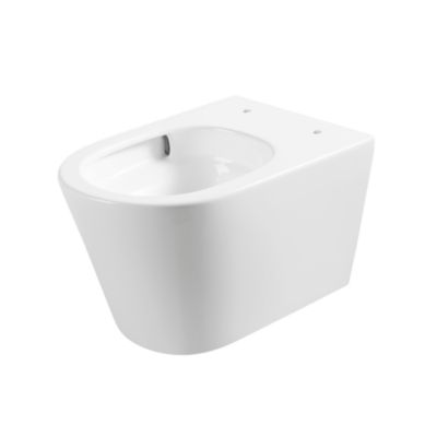Pack WC bâti-support + WC suspendu sans bride Ceramia avec abattant SoftClose + plaque (ROCE14WT06-FR)