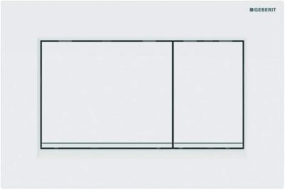Pack WC Bati-support Geberit UP320 + WC Swiss Aqua Technologies Infinitio sans bride + Abattant softclose + Plaque blanche