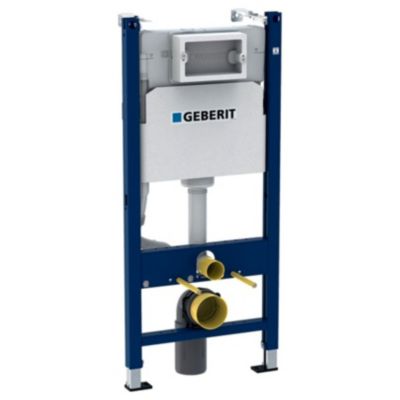 Pack WC Bati-support Geberit + WC sans bride SAT avec bidet thermostatique + Abattant softclose + Plaque Blanche (SATCleanGeb3)