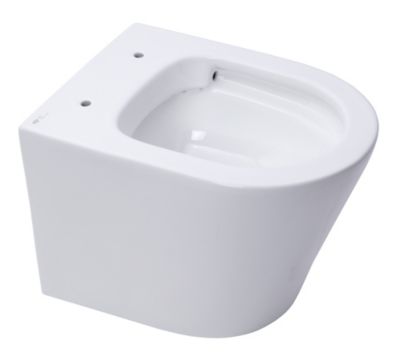 Pack WC Bati-support Geberit + WC Swiss Aqua Technologies Infinitio sans bride + Plaque Blanc alpin (InfinitioGeb1)