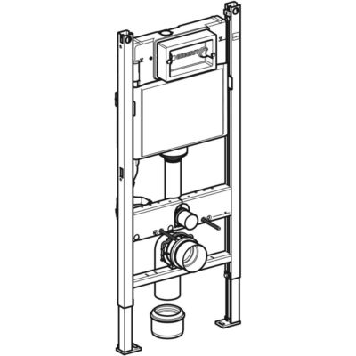 Pack WC Bati-support Geberit + WC Swiss Aqua Technologies Infinitio sans bride