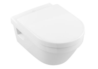 Pack WC cuvette suspendue sans bride avec abattant Targa Design Villeroy & Boch