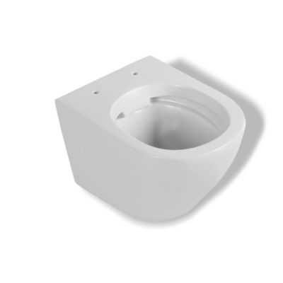 Pack WC GEBERIT Bâti-support Duofix+WC Slim Soft-Close ROLO blanc+tapis d'isolation acoustique+plaque blanc