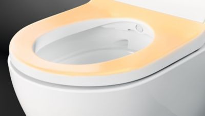 Pack WC japonais lavant suspendu Geberit Laita Premium Rimfree