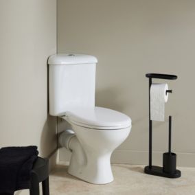 Pack wc à poser d'angle - sortie horizontale - Clayton