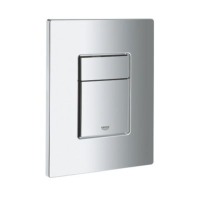 Pack WC Rapid SL + Cuvette sans bride SAT, fixations invisibles + Plaque Chrome (RapidSL082-SATrimless-1)