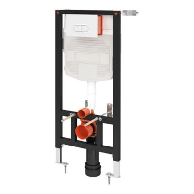 Pack WC suspendu avec abattant et bâti-support universel, GoodHome Lagon