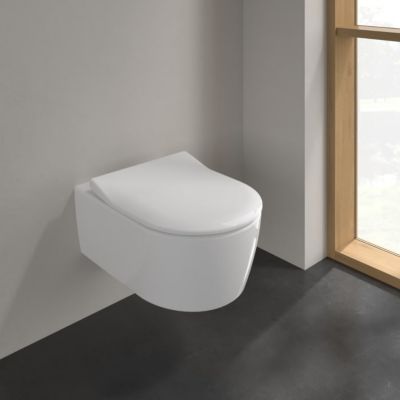 Pack WC suspendu avec bâti + WC, Villeroy et Boch Avento