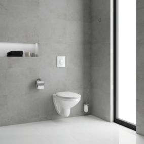 Pack WC suspendu blanc Grohe Solido Baufirst