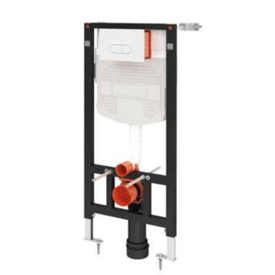 Pack WC suspendu sans bride + bâti, GoodHome Winam