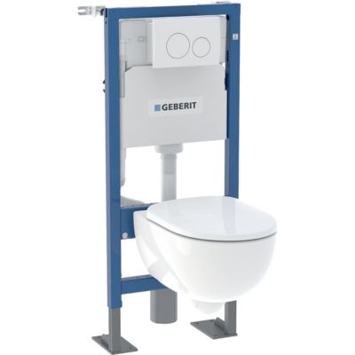 Pack WC suspendu sans bride, Geberit G-500 Design
