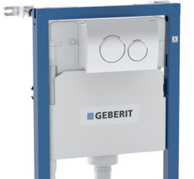Pack WC suspendu sans bride, Geberit G-600 Pure Mat