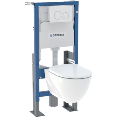 Pack WC suspendu sans bride, Geberit G-700 Turboflush