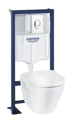 Beweging katoen Geheugen Pack WC suspendu sans bride Grohe Solido Harmony | Castorama