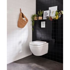 Grohe Siège Lunette WC Douche Structure Céramique