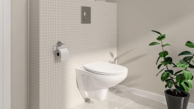 Pack WC suspendu sans bride sortie horizontale Grohe Solido Bau Air