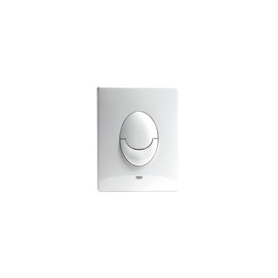 Pack WC suspendu sans bride VILLEROY ET BOCH Subway 2.0 blanc Alpin + abattant + plaque blanche + bâti Grohe