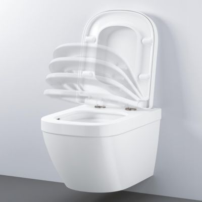 Pack WC suspendu universel sans bride, Grohe Solido Triple Vortex