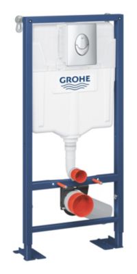 Pack WC suspendu universel sans bride, Grohe Solido Triple Vortex