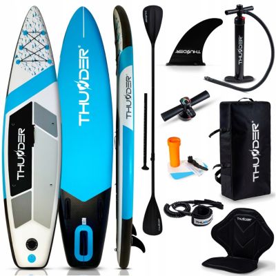 Paddle gonflable 320 cm planche SUP pour nager avec siège kayak pagaie ensemble et accessoires 1 pièce.