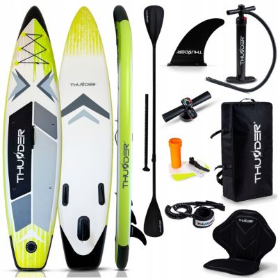 Paddle gonflable 320 cm planche SUP pour nager Thunder ensemble avec siège kayak et accessoires 1 pièce.