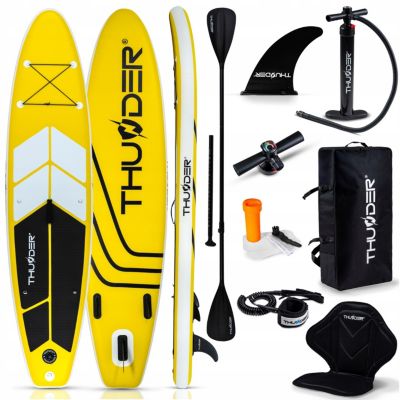 Paddle Familial Paddle Gonflable ZLX 320cm - Ultra Stable Pour Débutants SUP Pump Electric