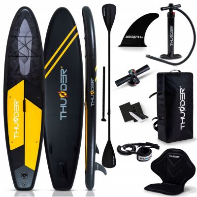 Paddle gonflable 320 cm planche SUP pour nager Thunder solide résistante ensemble avec siège et accessoires 1 pièce.