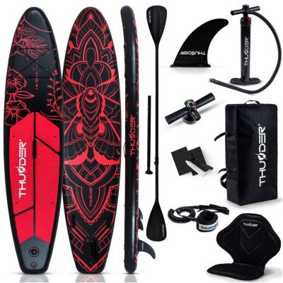 Paddle gonflable 320 cm planche SUP pour nager Thunder stable ensemble complet d'accessoires avec siège 1 pièce.