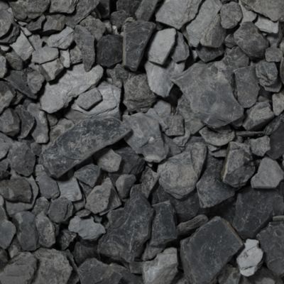 Paillage Ardoise Noire 30-90 mm - Sac 20 kg (0,25 m²) - RO'MA NATURE