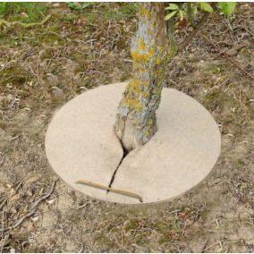 Paillage de chanvre forme ronde Ø20 cm