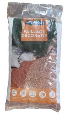 Paillage décoratif brique pilée Pouzzolane 4-6 Natur Déco 5,8g