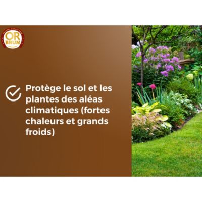 Paillage pour massifs et fleurs Or Bun 6L