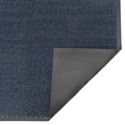 Paillasson bleu 60x90 cm vidaXL