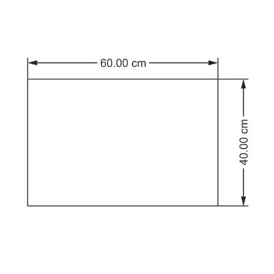 Paillasson coco Kebir GoodHome L.60 x l.40 cm