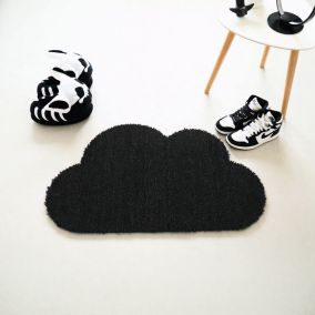 Paillasson Coco - Nuage - Noir - 50 x 85 cm