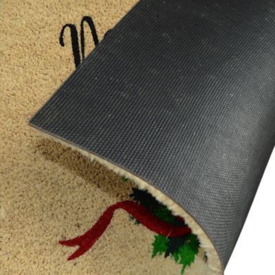 Paillasson de Noël en fibre de coco naturelle Merry Christmas 40 x 60 cm GoodHome