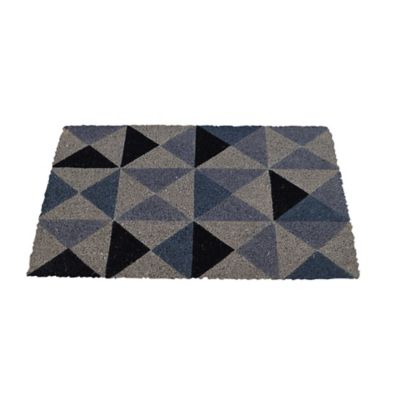 Paillasson déco graphique 40 x 60 cm bleu GoodHome