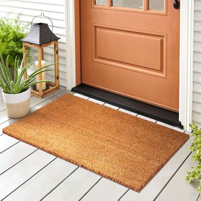 Paillasson en Fibres de Noix de Coco Naturel 17 mm 80 x 100 cm