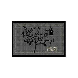 Paillasson gris 40 x 60 cm Welcome Home