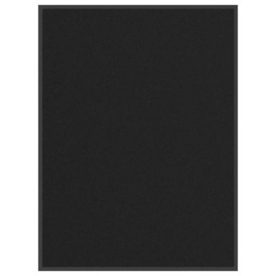 Paillasson noir 90x120 cm vidaXL
