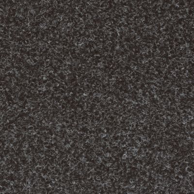 Paillasson synthétique pas cher - Noir chiné - 1m x 1m