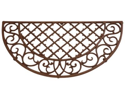 Paillasson tapis fonte demi-lune - 67 x 34 cm - Esschert Design