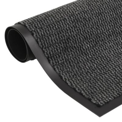 Paillasson touffeté 60x180 cm Anthracite vidaXL
