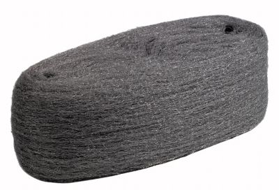 Paille de fer fine acier inoxydable grain fin l.28.6cm x L.13cm