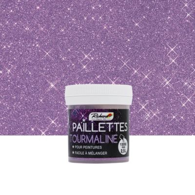Paillettes Tourmaline Richard 30g additif décoratif pour peinture, vernis et cire