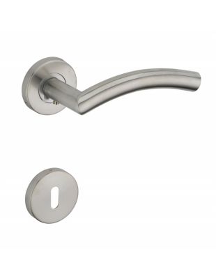 Paire de béquilles pour porte, carré 7mm, inox - THIRARD